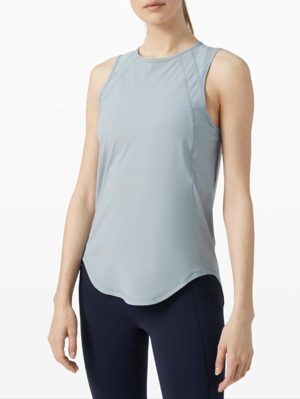 Lululemon Sculpt Tank Blue Cast
